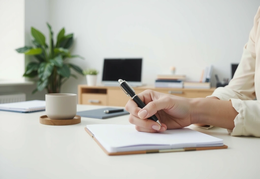 Admissions person assisting